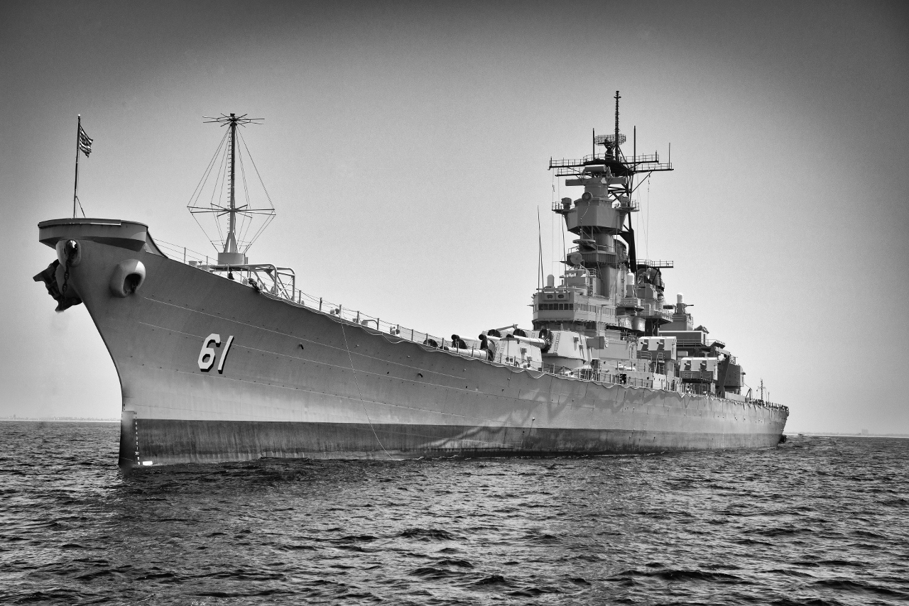 アイオワ級戦艦ニュージャージー、フィラデルフィア海軍造船所に